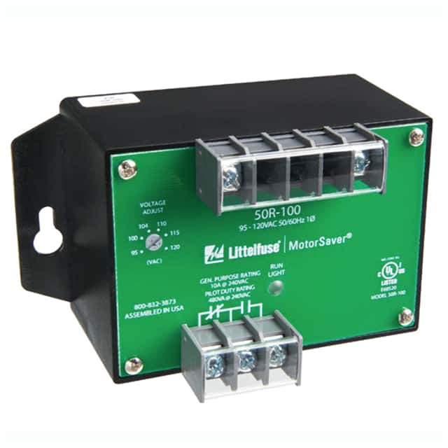 50R-100-2 Littelfuse Inc. Moniteur - Sortie relais
